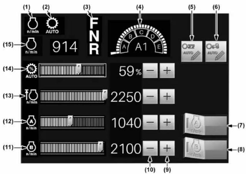 KUBOTA M7132 - Réglage de la fonction de PDF verrouillée par attelage 3 points - 1