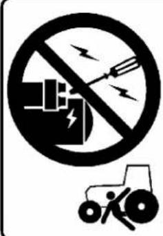 KUBOTA M7132 - Étiquettes de sécurité - 1