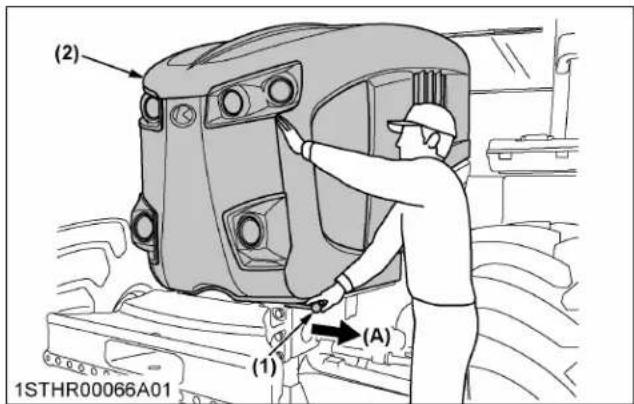 KUBOTA M7132 - Capot - 1