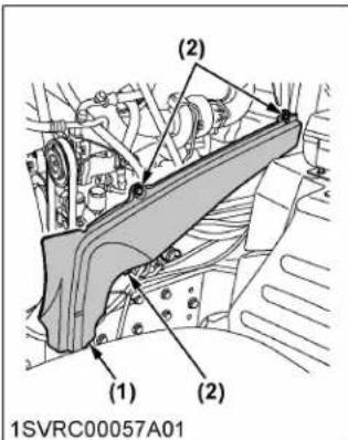 KUBOTA M7132 - Cache latéral - 1