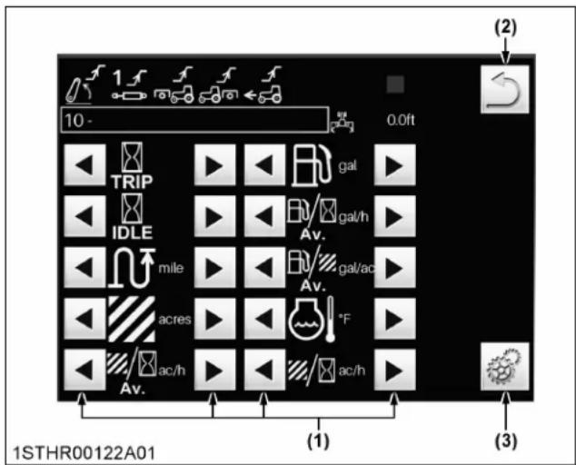 KUBOTA M7132 - Écran d'édition - 1
