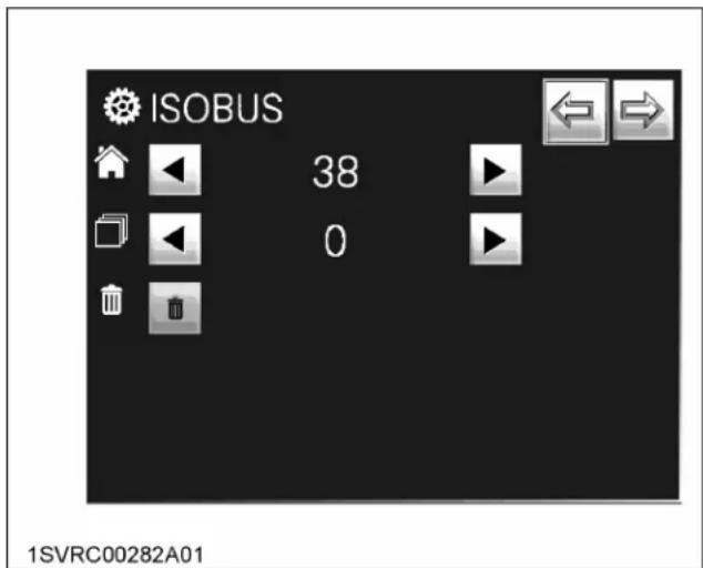 KUBOTA M7132 - Écran de configuration ISOBUS - 1