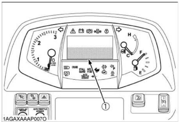 KUBOTA L4760 - ◆Message de IntelliPanel(TM) - 1