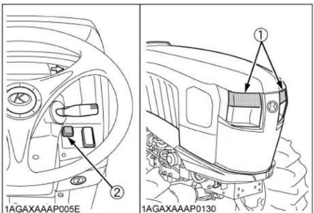 KUBOTA L4760 - AVERTISSEMENT - 1