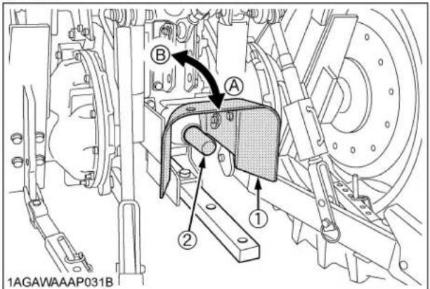 KUBOTA L4760 - ■Couvercle et capuchon de protection de l'arbre de PDF - 1
