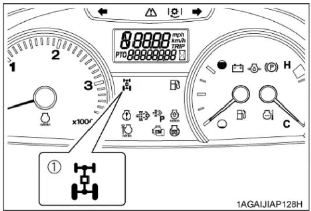 KUBOTA M5660 - ◆Indicateur 4RM - 1