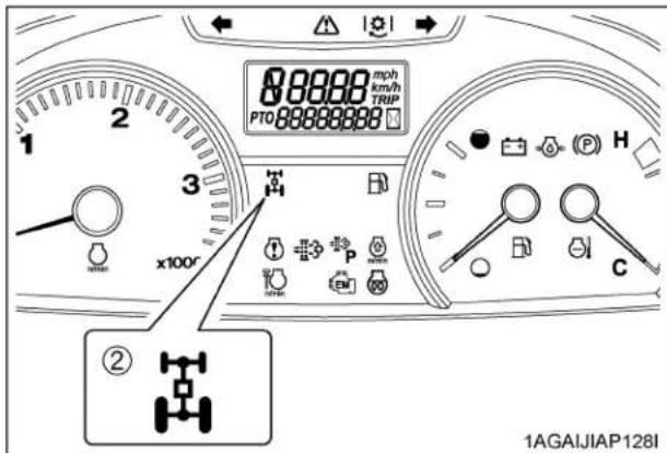 KUBOTA M5660 - AVERTISSEMENT - 2