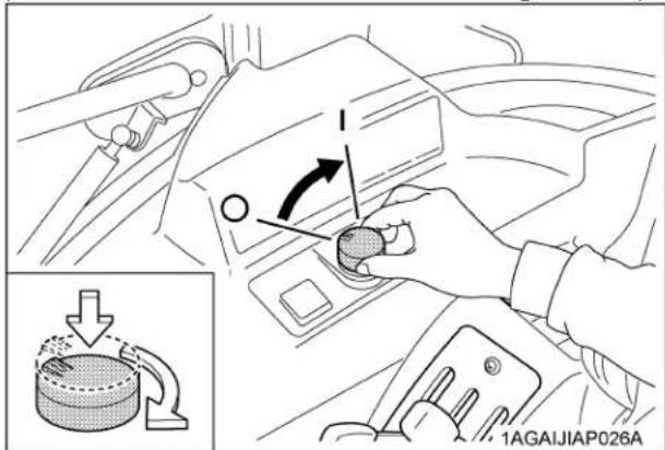 KUBOTA M5660 - Pour engager (ON) - 1