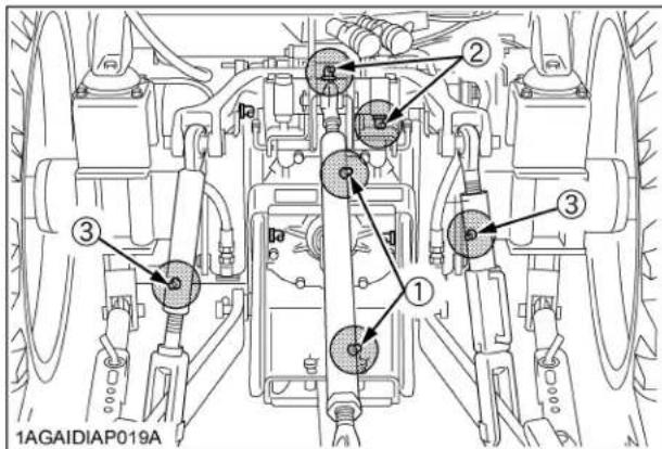 KUBOTA M5660 - ■ Embouts de graissage - 4