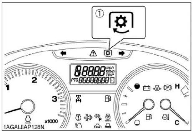 KUBOTA M5660 - ◆Témoin lumineux de l'embrayage de PDF - 1