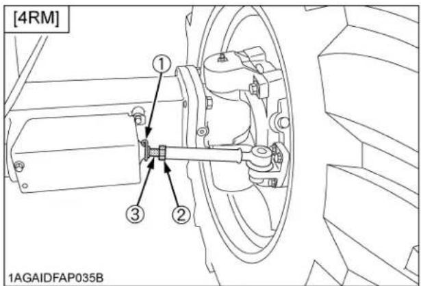 KUBOTA M5660 - ◆Procédure d'ajustement - 1