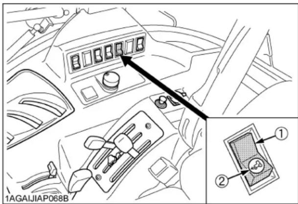 KUBOTA M5660 - AVERTISSEMENT - 1