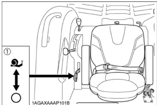 KUBOTA L4060 - AVERTISSEMENT - 1