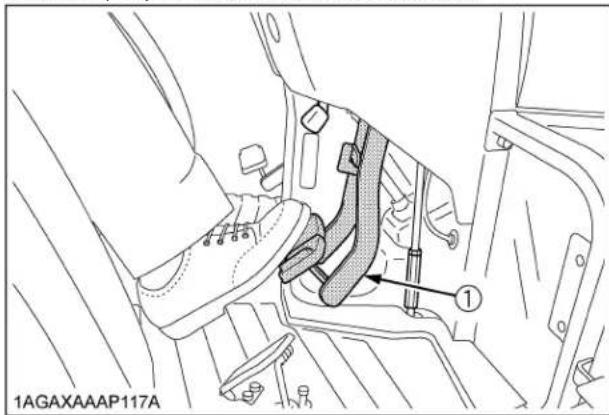 KUBOTA L4060 - ■Frein de stationnement - 1