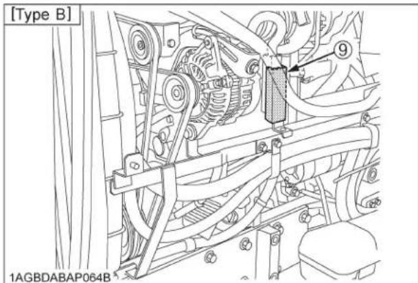 KUBOTA M5111 - ■Remplacement de fusibles temporisés - 2