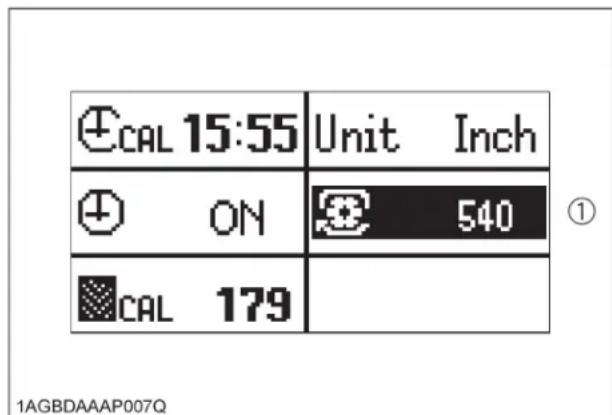 KUBOTA M5111 - NOTE : - 1