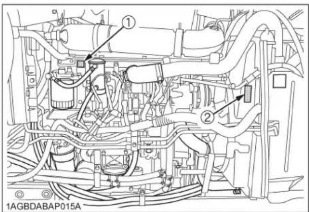 KUBOTA M5111 - ÉTIQUETTES DE DANGER, D'AVERTISSEMENT ET D'ATTENTION - 4