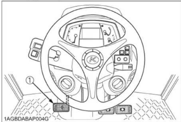 KUBOTA M5111 - AVERTISSEMENT - 1