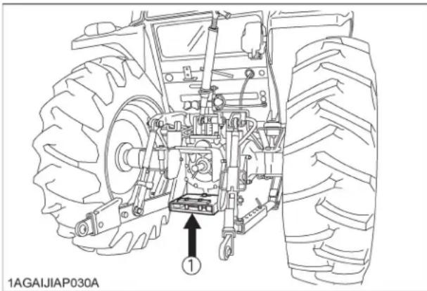 KUBOTA M5111 - AVERTISSEMENT - 1