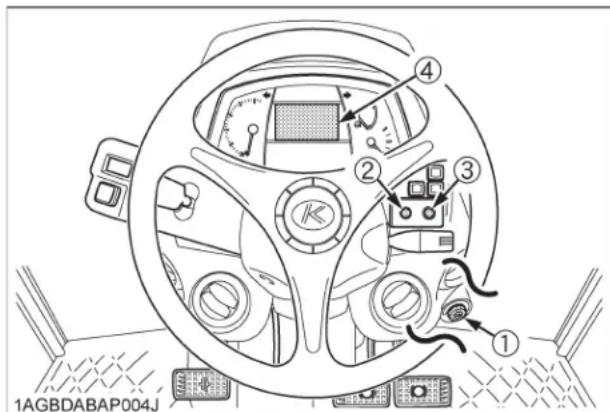 KUBOTA M5111 - ■ Mode des Divers Réglages - 1