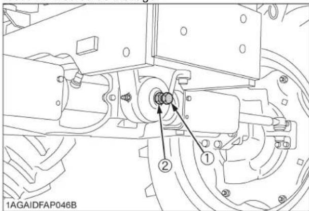 KUBOTA M5111 - ◆Procédure d'ajustement - 1