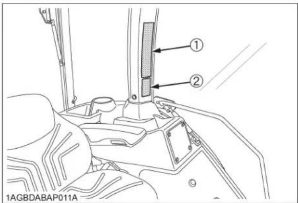 KUBOTA M5111 - AVERTISSEMENT - 2