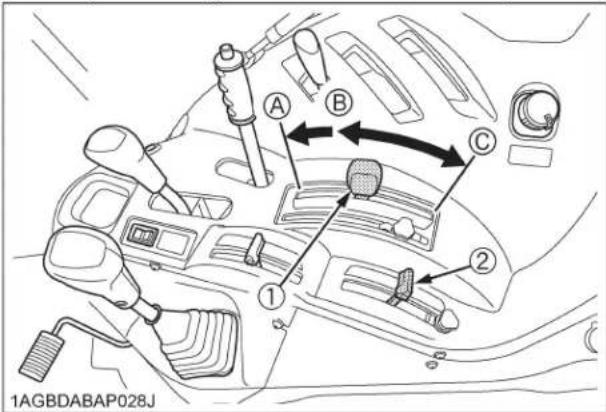 KUBOTA M5111 - Contrôle de position - 1