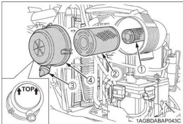 KUBOTA M5111 - NOTE : - 1