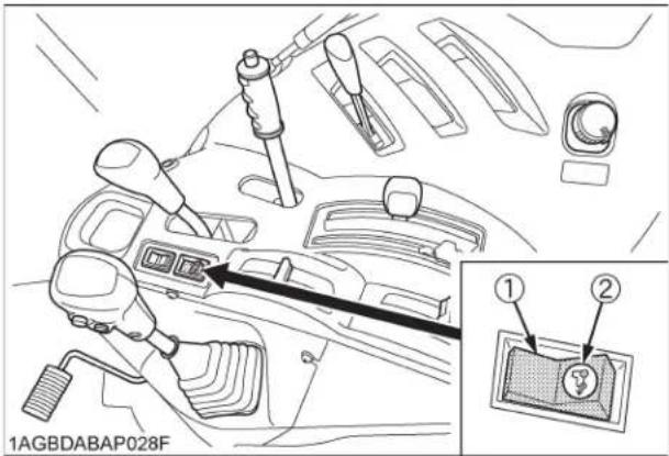 KUBOTA M5111 - AVERTISSEMENT - 1