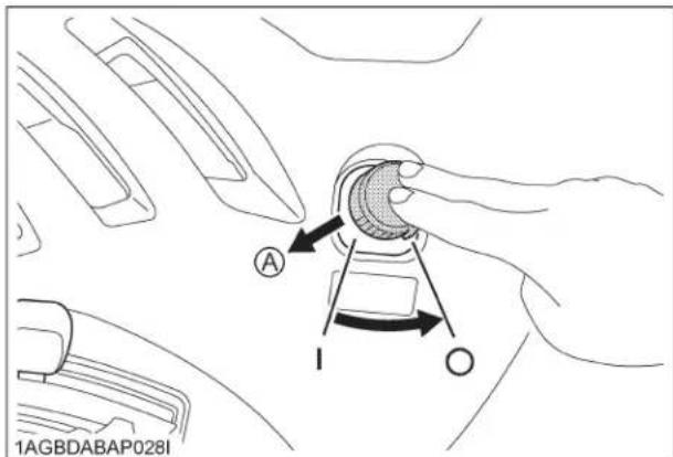 KUBOTA M5111 - Pour désengager (OFF) - 1