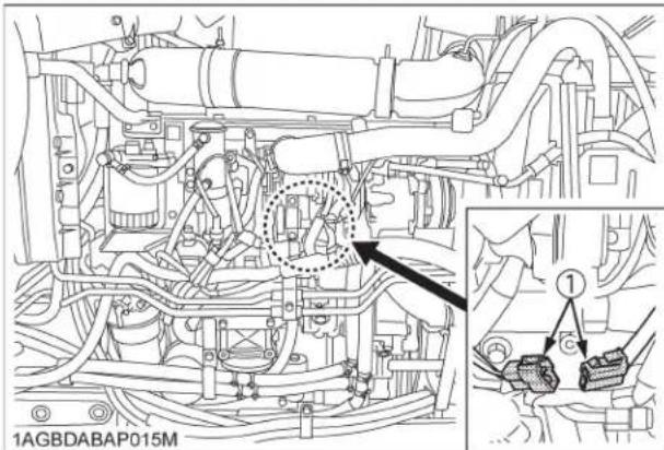 KUBOTA M5111 - ■Purge du système de carburant - 2