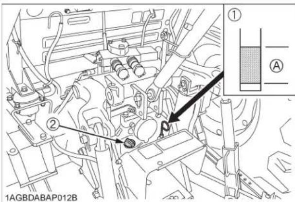 KUBOTA M5111 - AVERTISSEMENT - 2