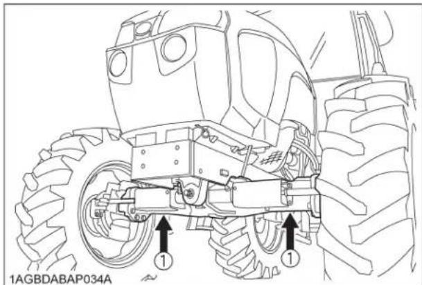 KUBOTA M5111 - AVERTISSEMENT - 1
