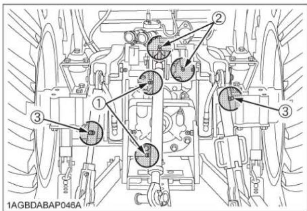 KUBOTA M5111 - ■ Embouts de graissage - 5
