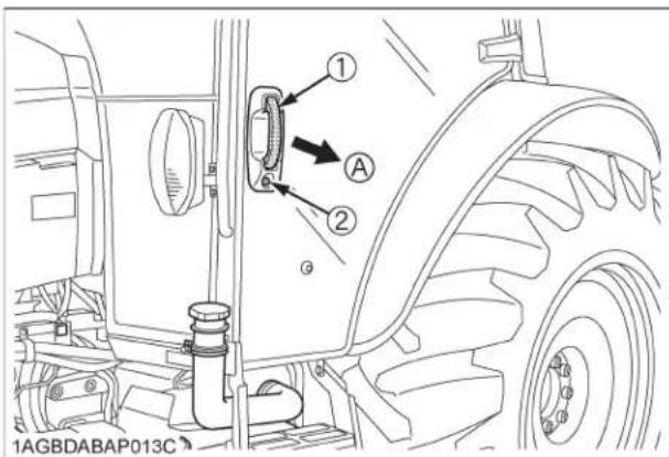 KUBOTA M5111 - ■Ouverture de la portière - 1