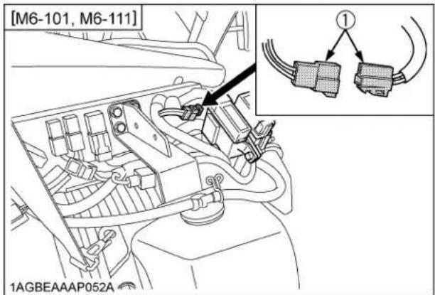 KUBOTA M6111 - ◆La procédure de purge s'exécute comme suit: - 2