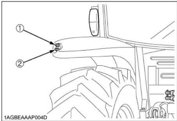KUBOTA M6111 - AVERTISSEMENT - 1