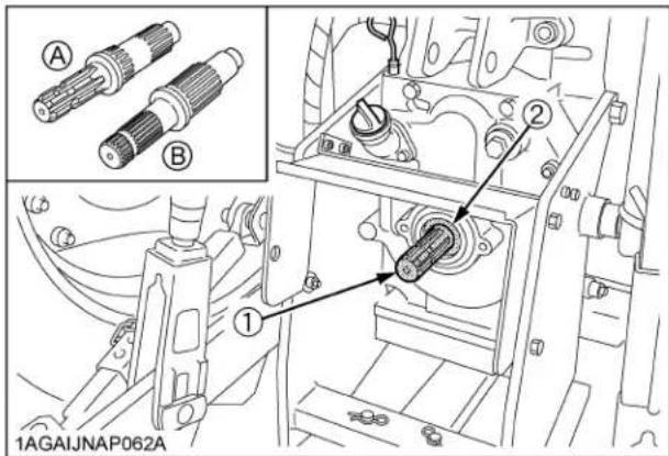 KUBOTA M6111 - AVERTISSEMENT - 1