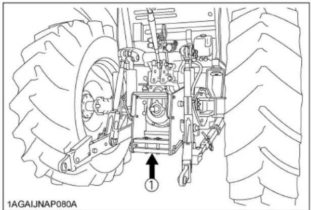KUBOTA M6111 - AVERTISSEMENT - 1
