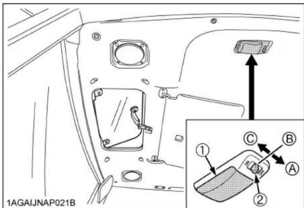 KUBOTA M6111 - Plafonnier - 1