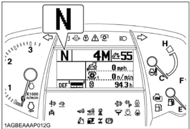KUBOTA M6111 - NOTE : - 1