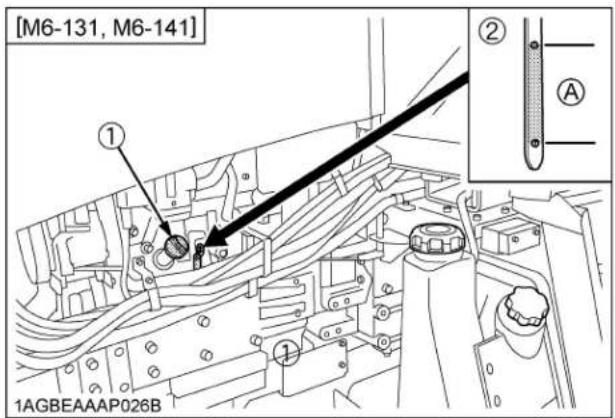 KUBOTA M6111 - IMPORTANT : - 2