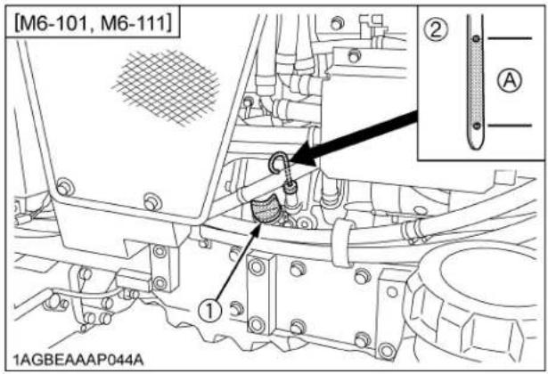 KUBOTA M6111 - IMPORTANT : - 1
