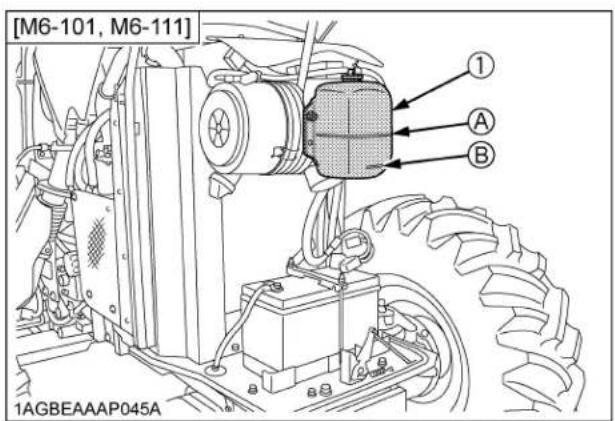 KUBOTA M6111 - AVERTISSEMENT - 1
