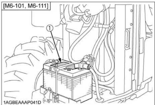 KUBOTA M6111 - AVERTISSEMENT - 4