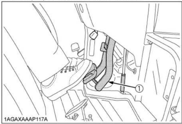 KUBOTA L5460 - ■Frein de stationnement - 1