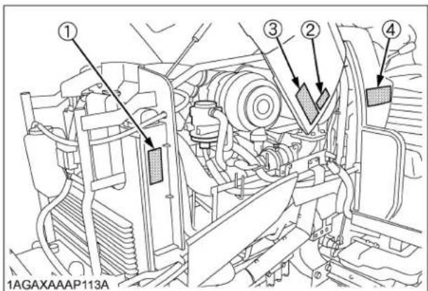 KUBOTA L5460 - POUR ÉVITER DES BLESSURES PERSONNELLES: - 2