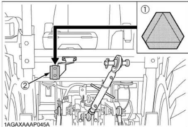 KUBOTA L5460 - AVERTISSEMENT - 1