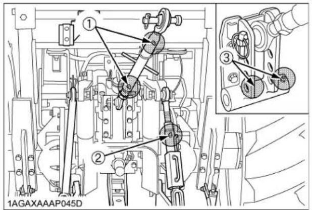 KUBOTA L6060 - ■Lubrification des graisseurs - 5