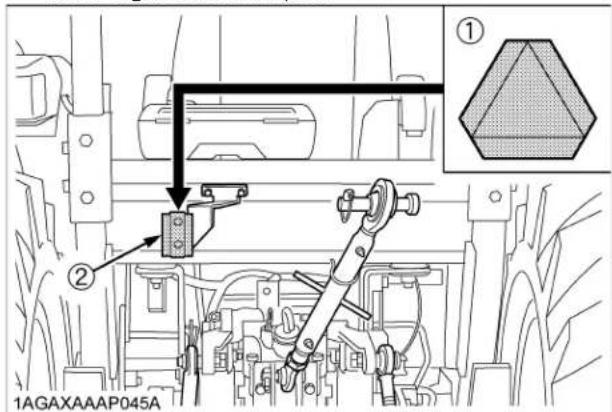 KUBOTA L6060 - ◆Conduite du tracteur sur la route - 2